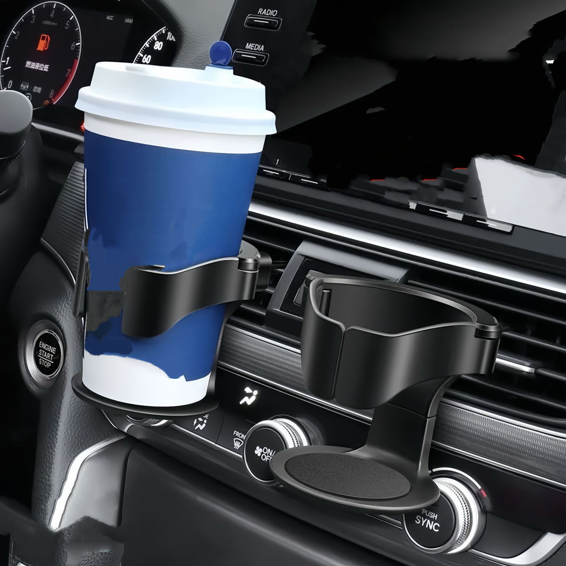 Universal Car Cup Holder - Multi-function Interior Bracket Accessories | Hoyu Vietnam International